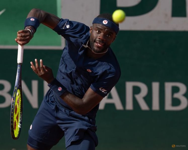 Tiafoe makes online plea after losing racket in crowd during victory celebrations
