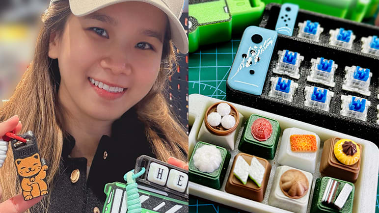 She turned her pen-clicking habit into a pop-up business making fidget clickers in Singapore 