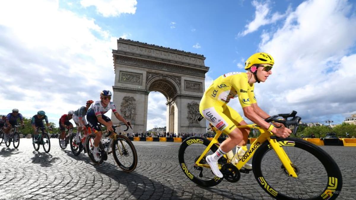 Pogacar wins record-equalling fifth Tour de France title, Van der Poel takes final stage