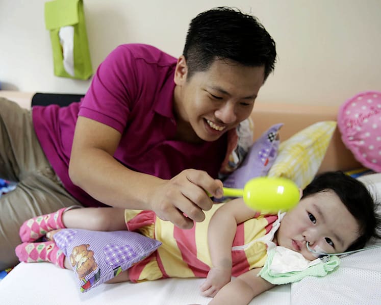 Every day is a fight for toddler’s survival