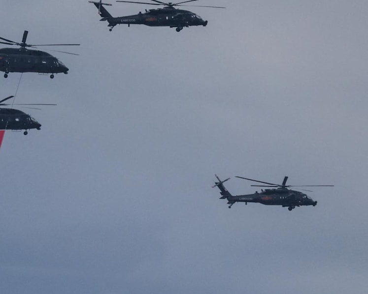 Taiwan flags huge cost of China's military parade in growing war of words