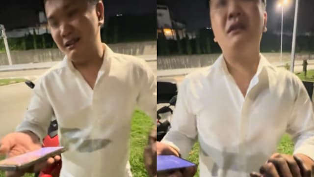 修车员见账户拮据免收费 单亲爸爸当场热泪盈眶