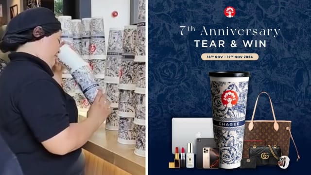 抽奖被疑有诈引马国民众抵制 茶饮品牌道歉并修改活动