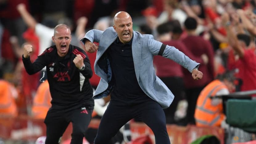 Slot wowed by Liverpool late show in opening win over Bournemouth