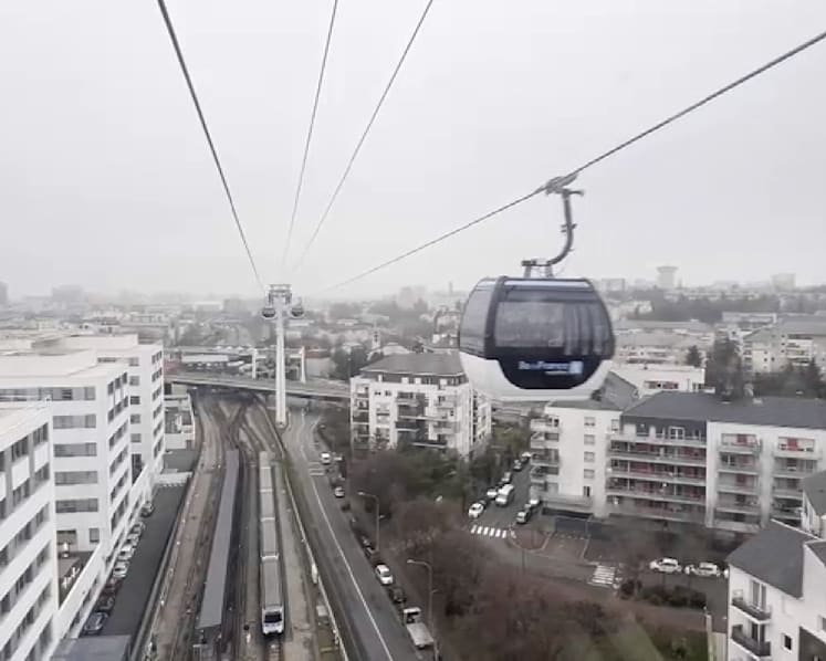 Europe’s longest urban cable car line opens, linking Paris metro network to isolated suburbs