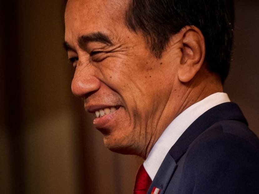 Indonesian President Joko Widodo looks on during his visit to the Malacanang Palace, in Manila, Philippines, on Jan 10, 2024. Indonesian President Joko Widodo looks on during his visit to the Malacanang Palace, in Manila, Philippines, on Jan 10, 2024.