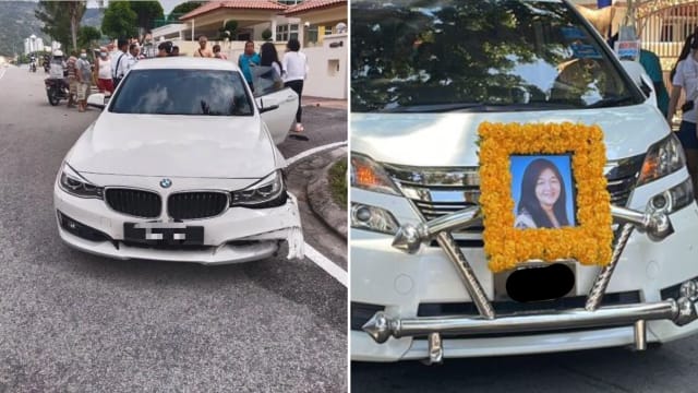 马国女骑士遭车撞死 疑似亲友当交警面猛揍司机
