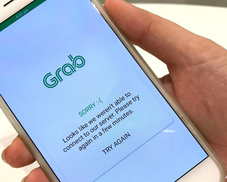Grab app back online hours after service disruption