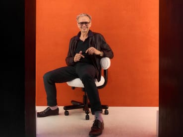 Industrial designer Tom Dixon wants to still be excited by things and to remain 'juvenile' 