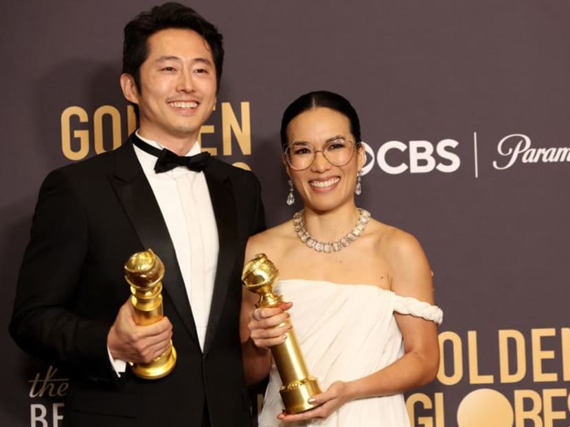 Steven Yeun and Ali Wong win at Golden Globes, becoming first Asian actors to win in their categories