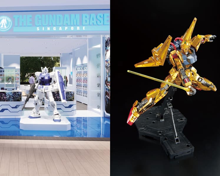 Gundam Base Singapore opens at Jewel Changi Airport on Feb 3, will have limited-edition items