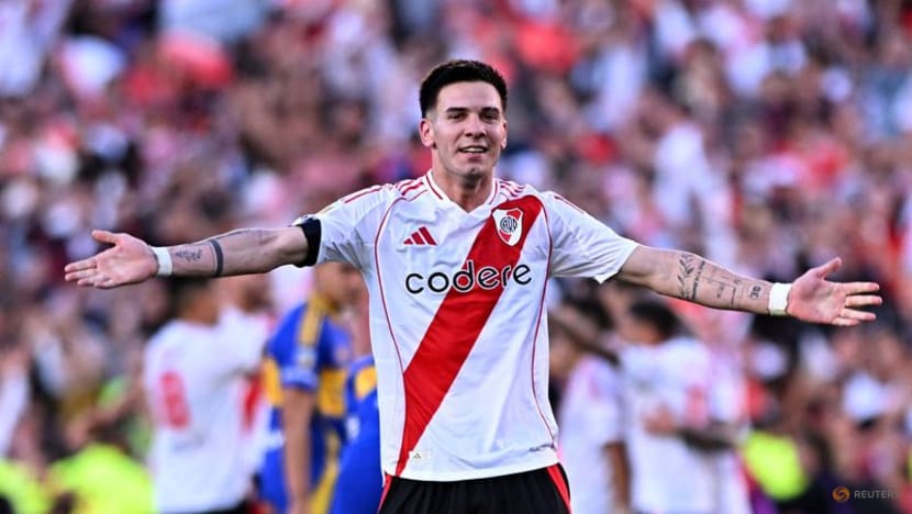 Geography exam on hold as River's Mastantuono nets stunner