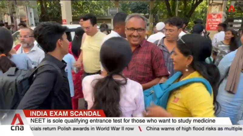 More than 2 million students in India resit medical entrance exam after alleged paper leak