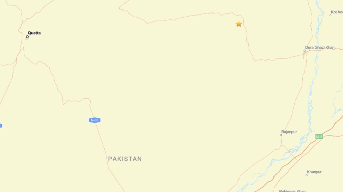 巴基斯坦中部发生5.3级地震- 8world