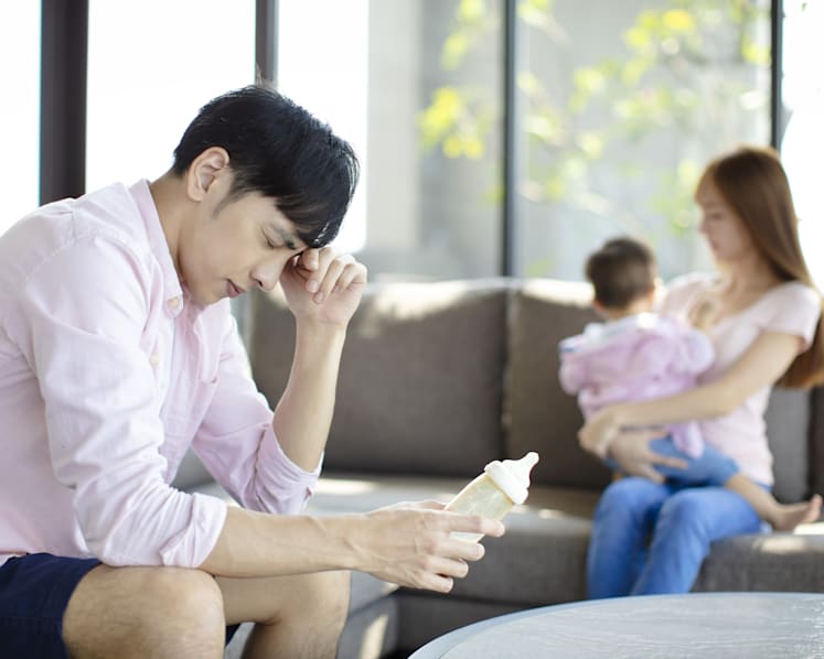 'Sidelined' fathers face unmet emotional, sexual needs after baby arrives, study finds