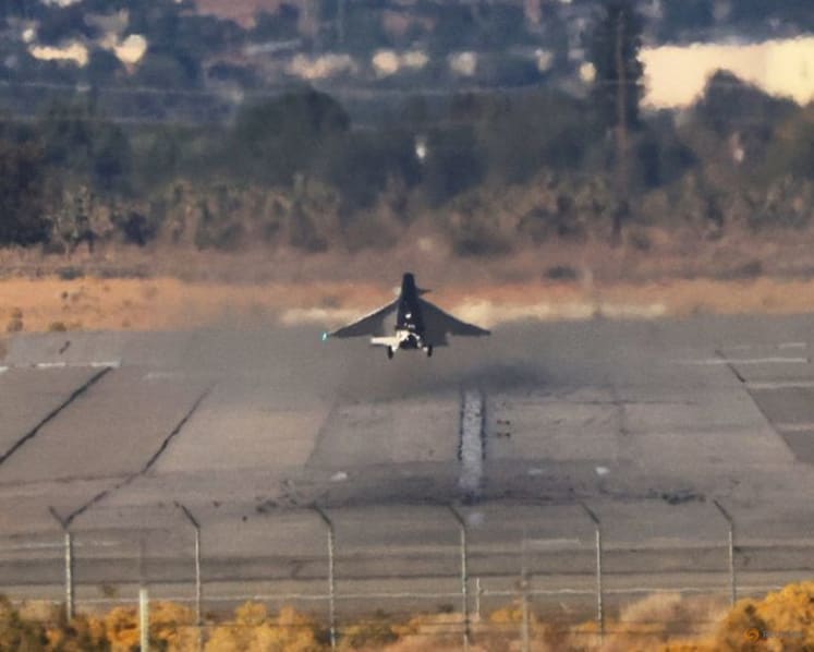Quiet supersonic X-59 jet soars over California desert in first test flight