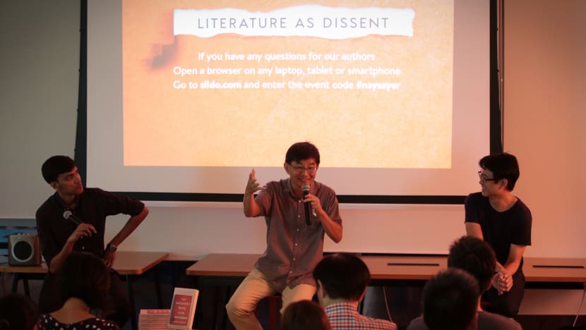 Yes to more naysayers, says playwright Tan Tarn How at panel discussion