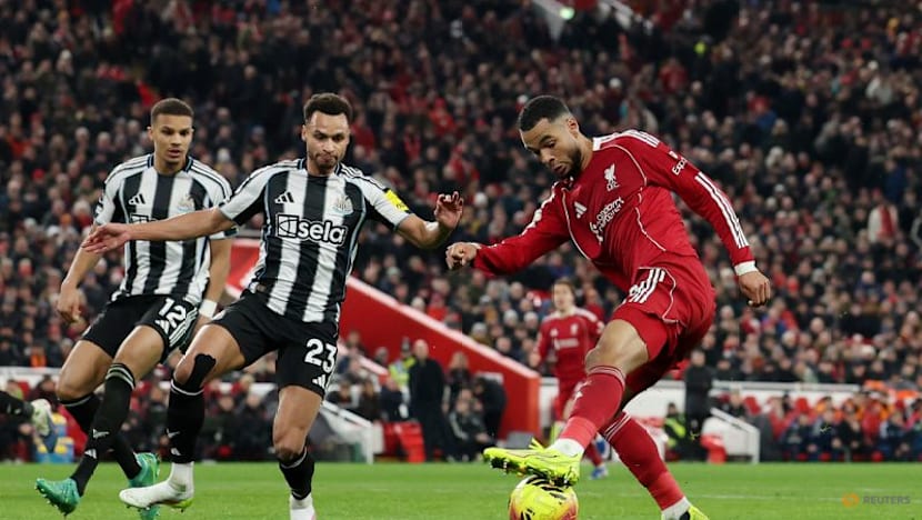 Ekitike double as Liverpool crush Newcastle to end slump