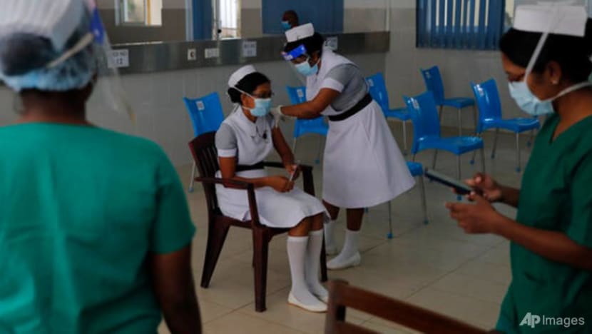 Sri Lankan officials say COVID-19 vaccinations advancing