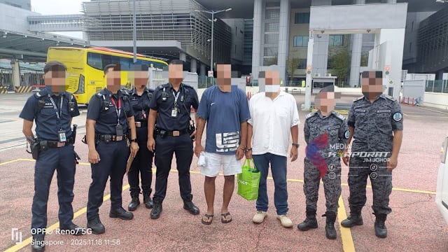 柔佛移民局三周遣返111人 包括两名新加坡人