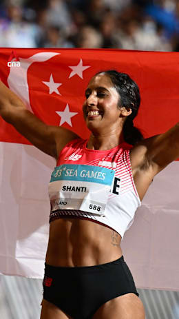 SEA Games 2025: Shanti Pereira wins 200m gold, retains sprint double