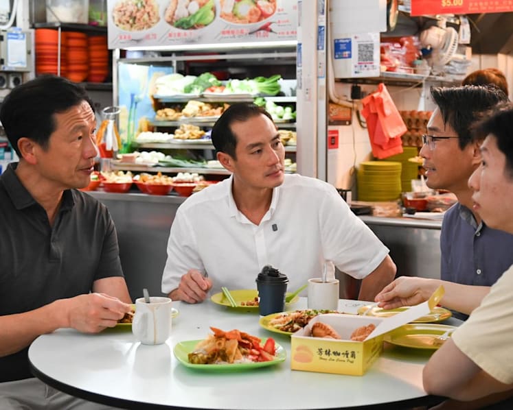 Bedok food centre safe for diners amid TB cases, says Ong Ye Kung