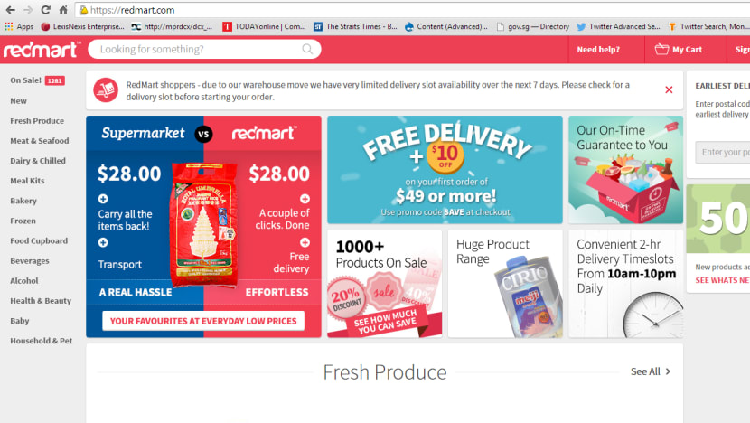 RedMart apologises for lapse in service, gives additional S$50 refund