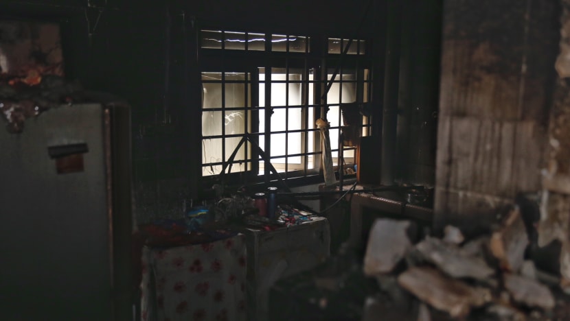 Fire guts Toa Payoh flat, forces 70 residents to evacuate