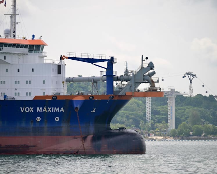 Four crew members of Dutch dredger that caused 2024 Singapore oil spill plead guilty