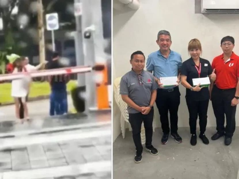 Union representatives visited the security officer as well as her operations manager at the condominium. Union representatives visited the security officer as well as her operations manager at the condominium.