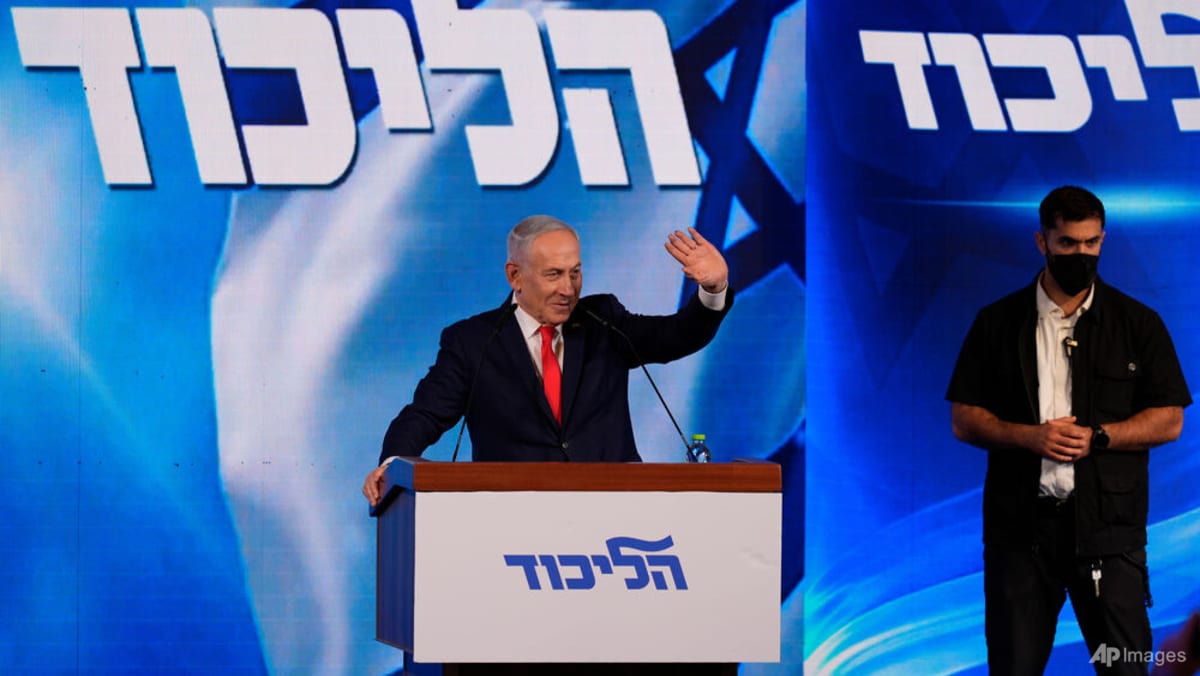 Netanyahu bloc leads after half of Israeli votes counted but no majority