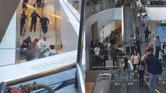 星耀樟宜发生坠楼案