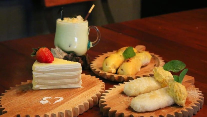 Durian burgers, mousse or sticky rice? Durian cafes make the most of the time-sensitive fruit all year round