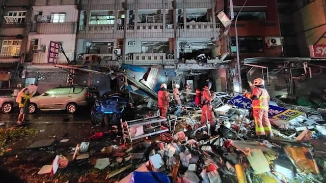 新竹便当店疑发生煤气爆炸 两死两重伤