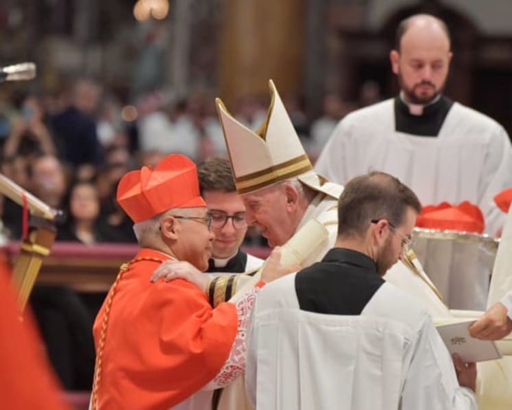 Singapore's William Goh among 20 new cardinals inducted by the Pope in Rome