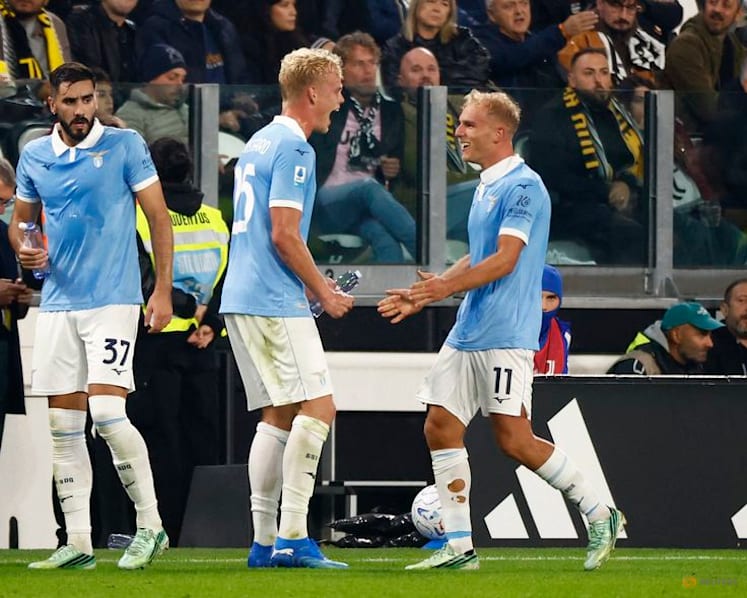 Danish duo fire high-flying Lazio to 3-0 win over Juventus
