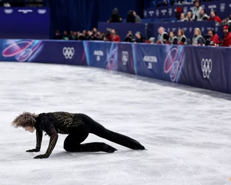 Figure skating-Malinin says Games pressure led to 'inevitable crash'