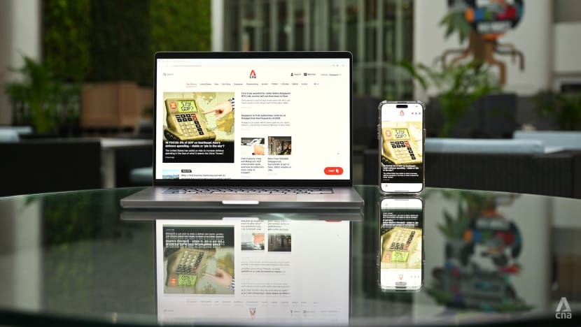CNA’s website and app have a new look that you can customise CNA’s website and app have a new look that you can customise