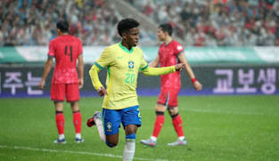 Estevao and Rodrygo at the double as Brazil thrash South Korea 5-0