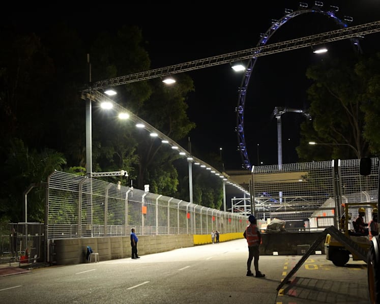 'Every year is a new challenge': Meet the man responsible for lighting up the Singapore Grand Prix