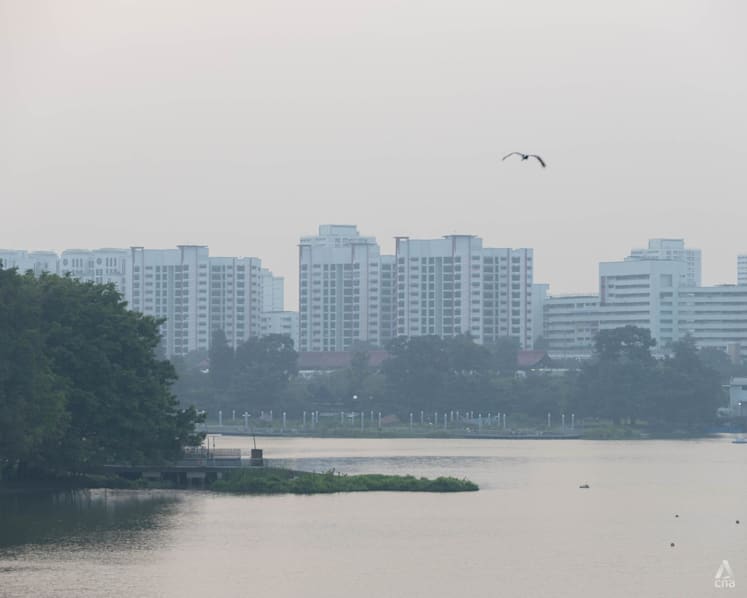Air quality returns to moderate range in central Singapore