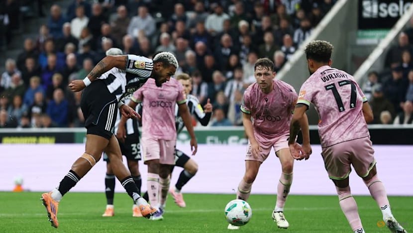 Newcastle cruise past Bradford as League Cup defence begins in style
