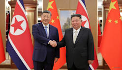 North Korean and Chinese leaders agree to boost ties at Pyongyang summit