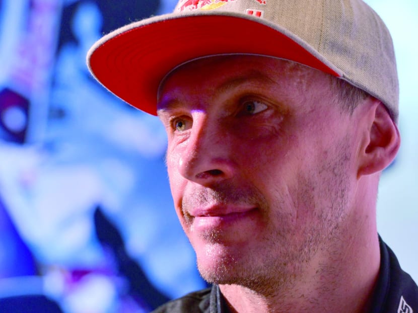 Red-hot stunt master