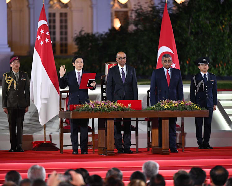 Highlights: Lawrence Wong sworn in as Singapore's fourth Prime Minister