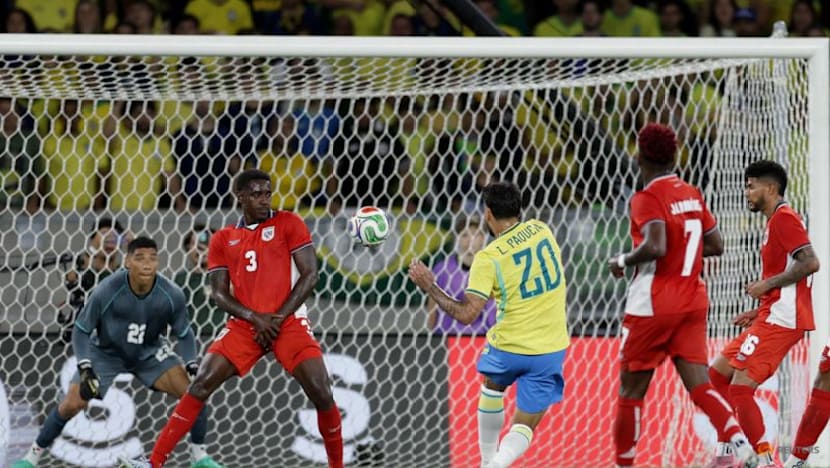 Vinicius brings Maracana curtain-raiser to life as Brazil rout Panama 6-2