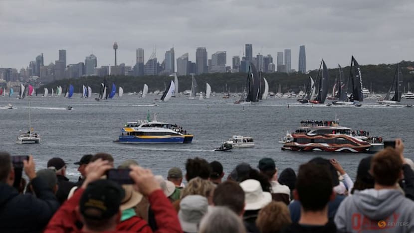 Sailing-LawConnect seizes early lead in Sydney to Hobart race