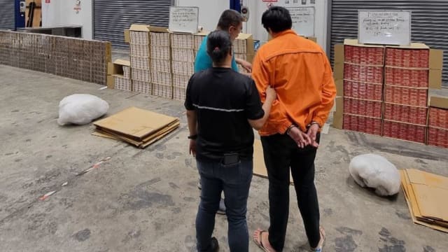 关税局起获3000多条漏税香烟 逃税总额逾39万元