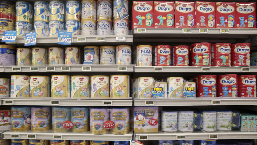 Prices of formula milk fell 4.8% between May and November last year