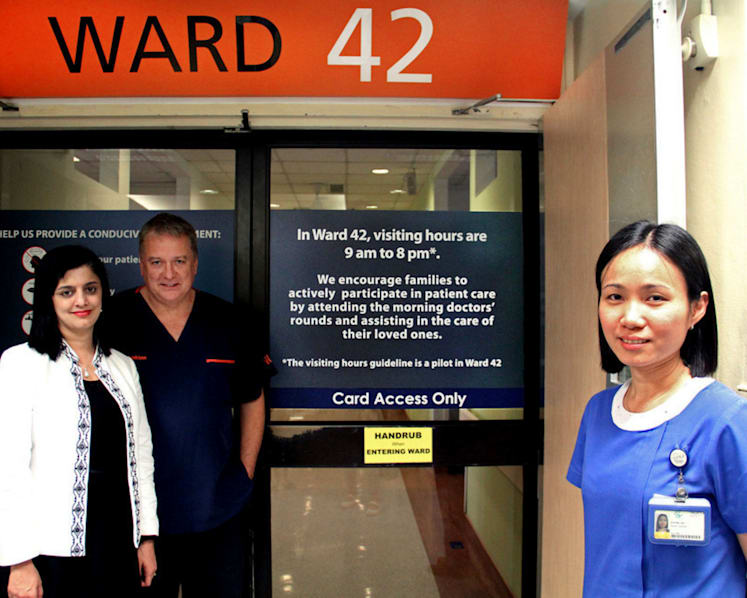 Families now get more face time with doctors at hospitals